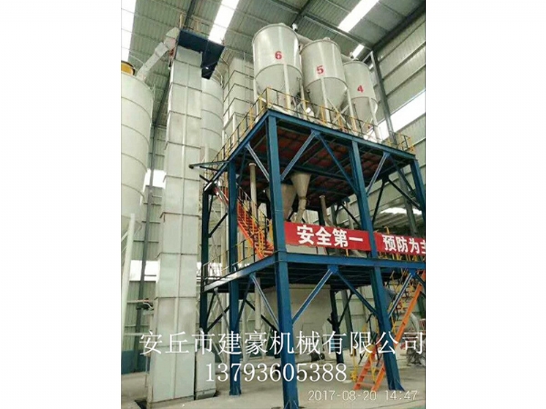 全自動干粉砂漿生產線